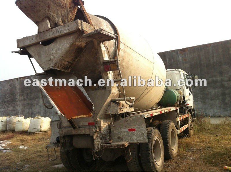 mixer truck used ISUZU concrete supplier from China