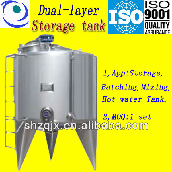 mixing storage tank SUS304/SUS316