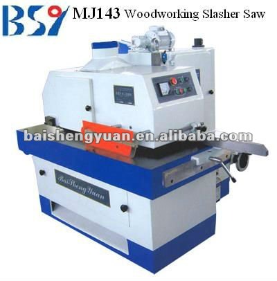 MJ143C Woodworking Slasher Saw