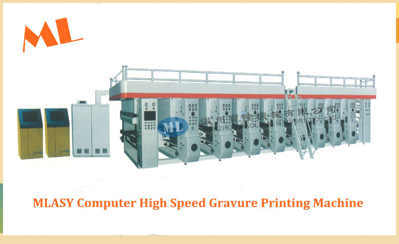 MLASY Computerized High Speed Gravure Printing Machine Price