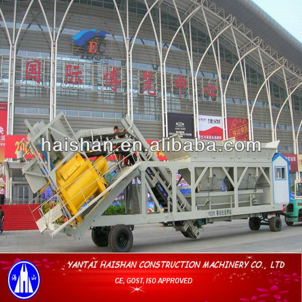 Mobile Concrete Batching Plant