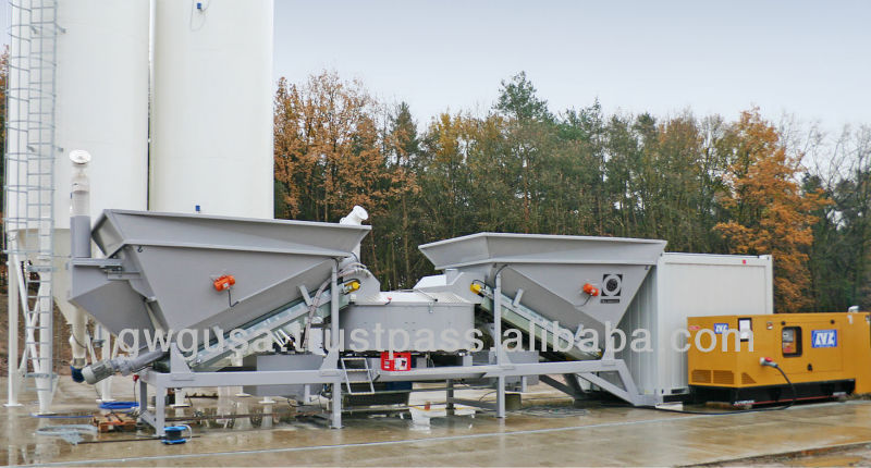 Mobile Concrete Batching Plant