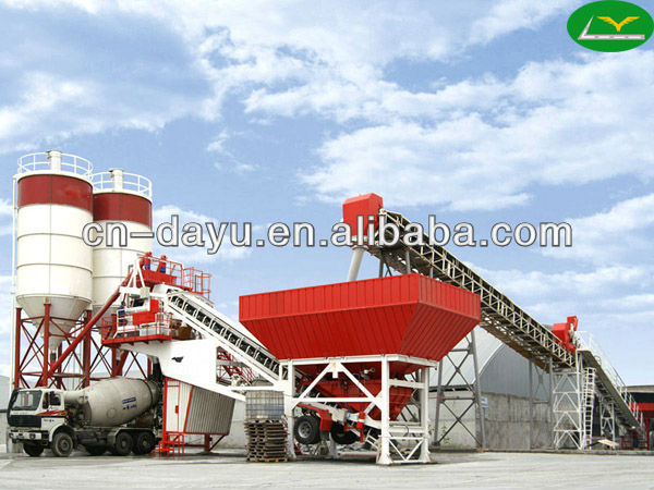 mobile concrete plant with 40m3/h on sale