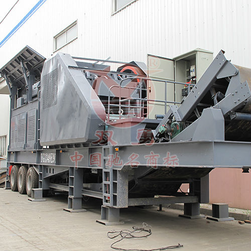 Mobile crushing station-Jaw crusher