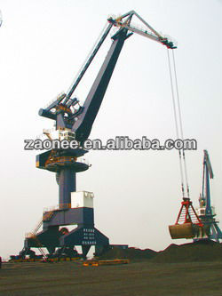 mobile portal crane for mines/ bulk goos