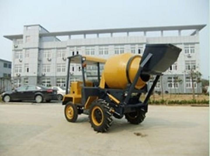 mobile self-loading mixer