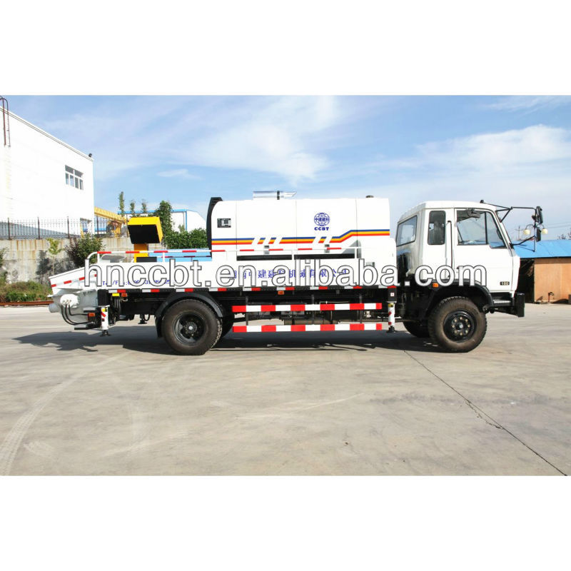 mobile truck mounted concrete pumps HBC100.12.110S
