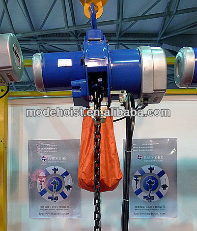 MODE electric chain hoist with dual brake system