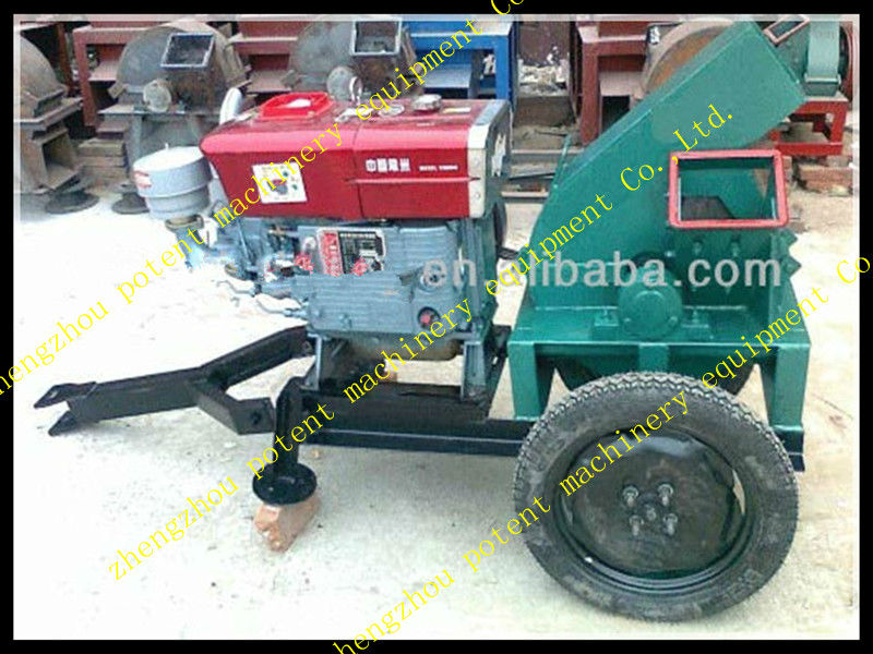 Model 1100 zhengzhou potent High quality free chipping Forestry Machinery wood sawdust machine