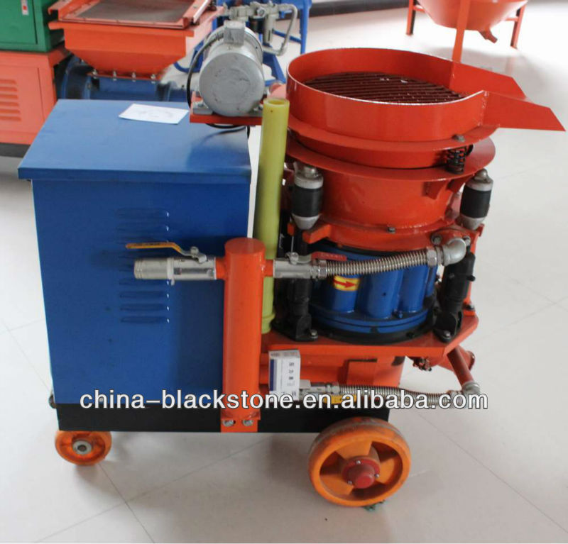 Mortar shotcrete machine