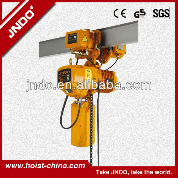 Moving With electric trolley Electric Chain Hoist (DHY)