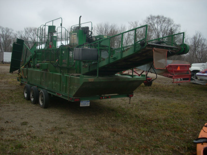 Mudcat weed harvester