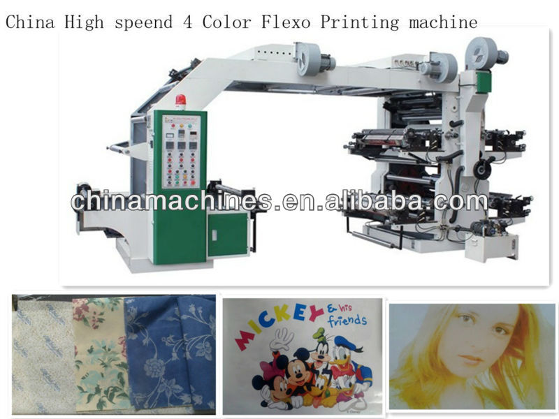 Multi-Color Flexo Printing Machine(PE, PP,Nonwoven fabric)