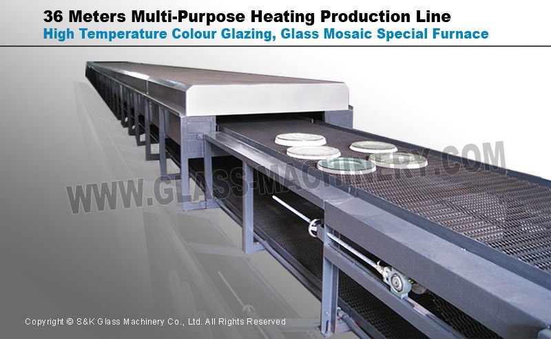 Multi-Function Glass Mosaic Tiles Heating Furnace
