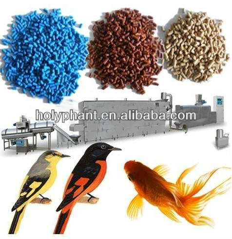Multi-functional wide output range factory price fish food extrusion machine