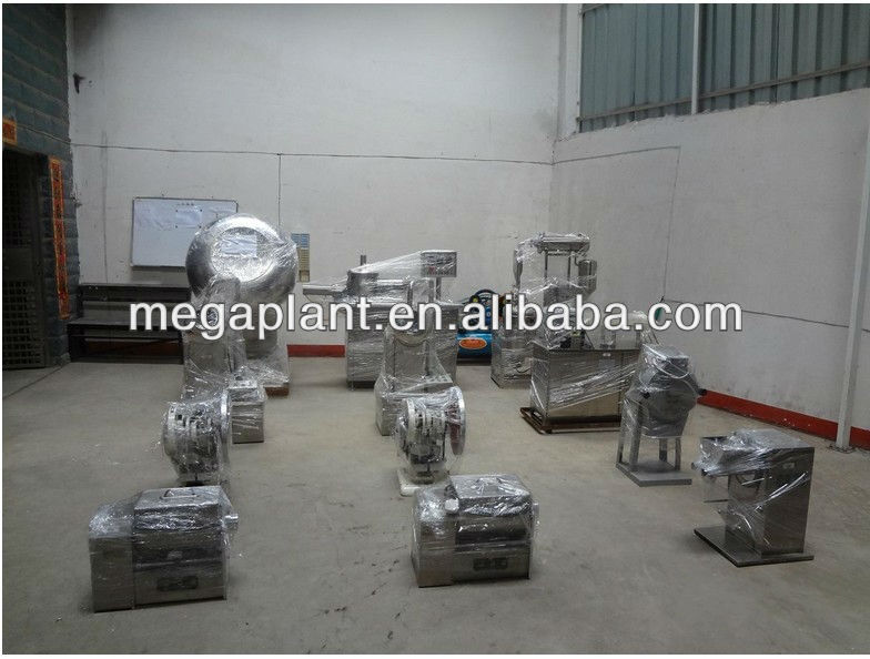 multi-purpose stainless steel snack coating pan machine for sale