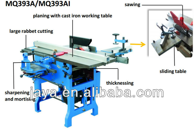 multi-use woodworking machines MQ393AI