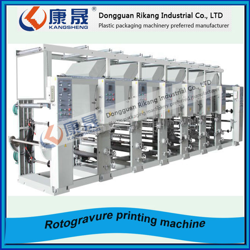 multicolor rotogravure printing machine