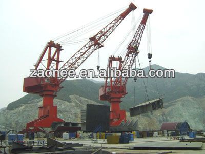 Multifunctional Mobile portal crane with hook