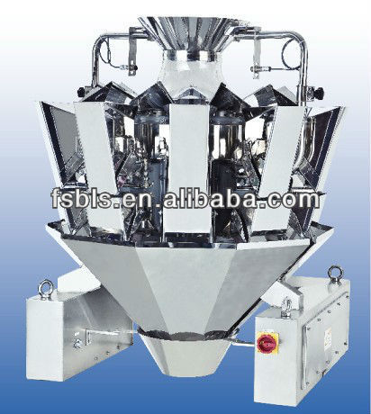 Multihead weigher with ten hoppers