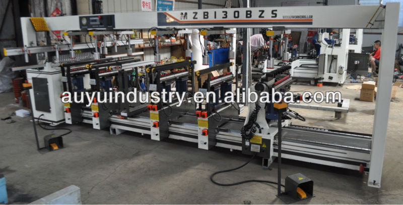 multiple spindle drilling machine for woodworking/ multi drill machine