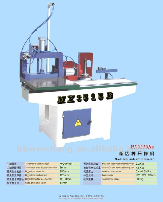 MX3515B wood finger joint shaper board machinery