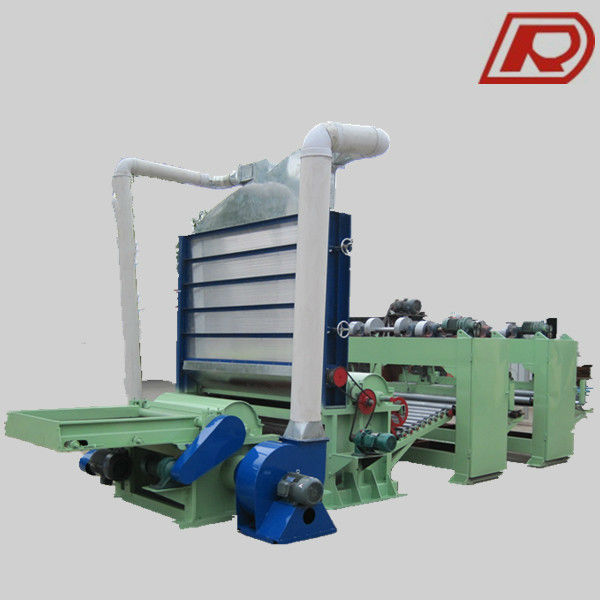 Needle punching machine for processing waste fiber