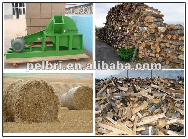 New desigh low noise wood chip crusher