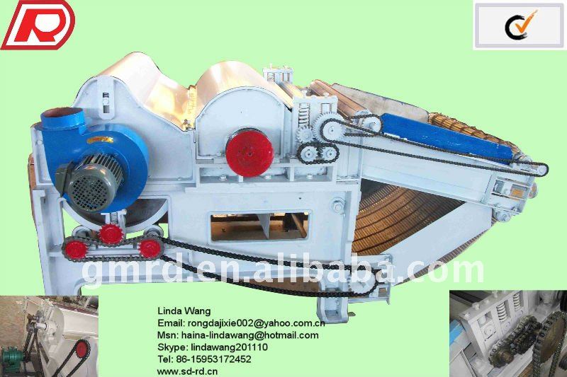 new design cotton/textile waste opening machine GM550 new design cotton/textile waste opening machine