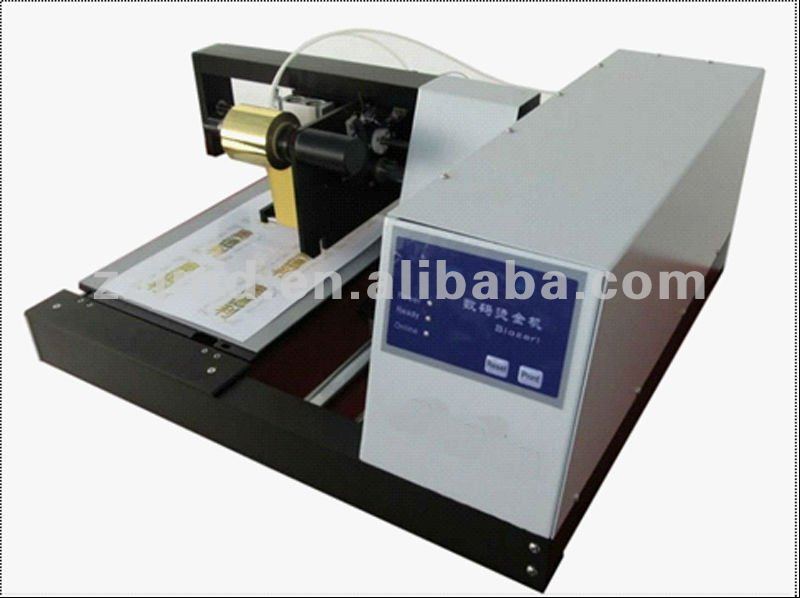 New technology digital foil press machine for book covers