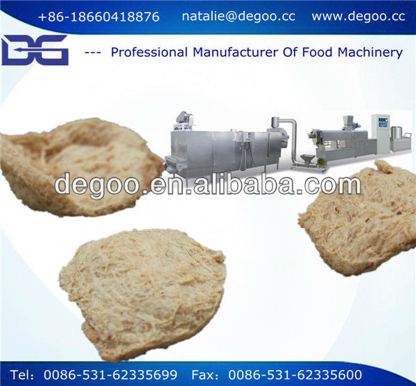 New Technology Industrial Extruder Soya Protein