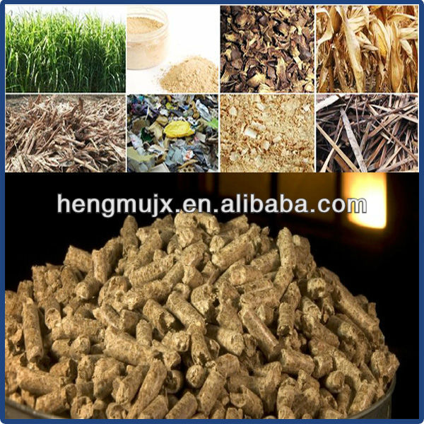 New type 500-2500kg CE industry biomass pellet processing plant