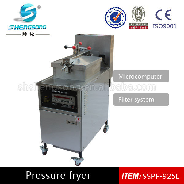 new type henny penny gas pressure fryer(CE,ISO9001,Bureau Veritas)