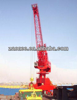 New type Mobile harbor crane/ container lifting cranes