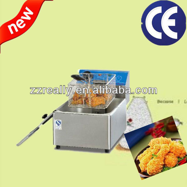 new type small chicken fryer , deep fried chicken machine