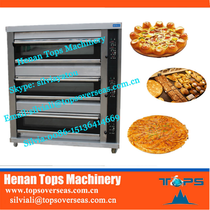 Newest design used gas pizza oven
