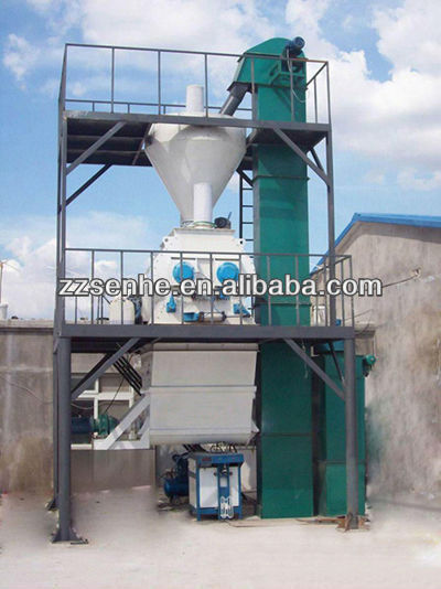 Newly automatic dry mortar production line for construction