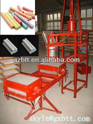 newly high productive chalk stick making machine with the two mould easy use high profit