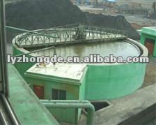 NG series mining concentration thickener tank manufacturer with brim drive transmission for zinc by Zhongde