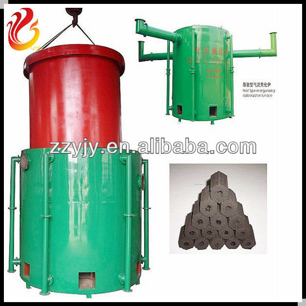 No polution wood charcoal carbon stove/carbonization furnace