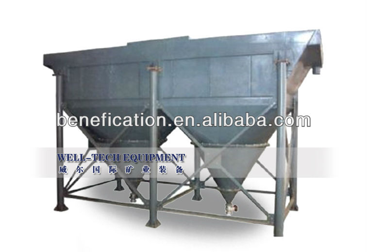 No power Inclined tube mineral thickener