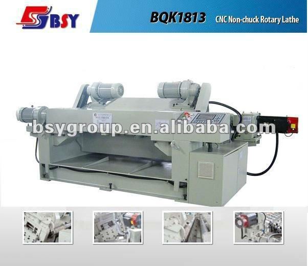 non-chuck Veneer rotary machinery