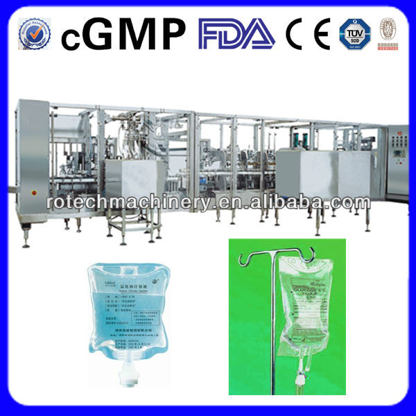 Non-PVC Soft Bag IV-Solution Production Line (FDA&cGMP Approved)