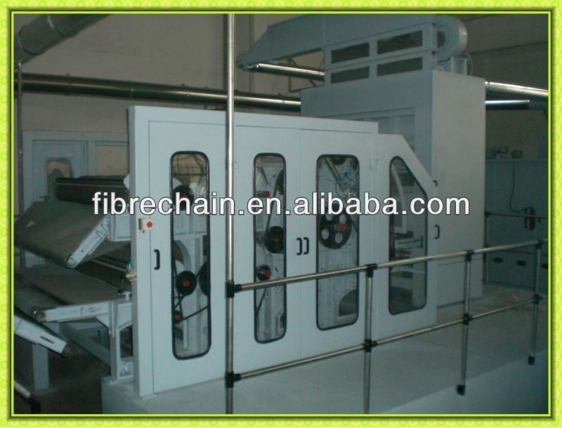 non-woven carding machine