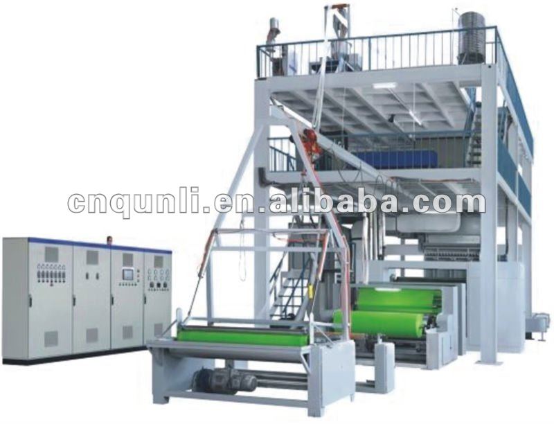 Non woven fabric blowing machine line