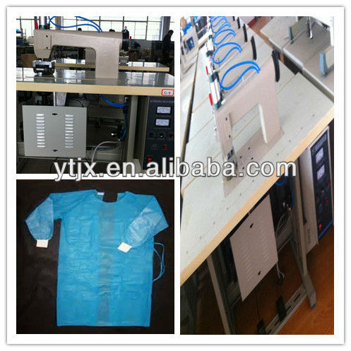 Non-woven PP+PE Surgical Gowns making machine