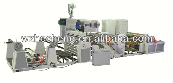 Nonwoven fabric laminating machine