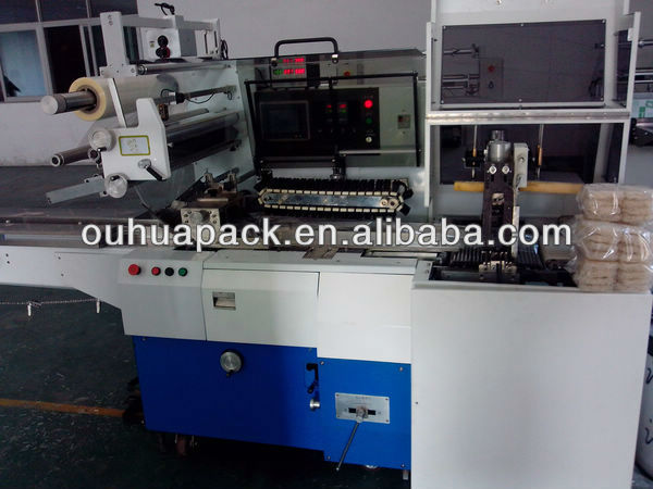 noodle napkin tissue horizontal flow wrapping machine