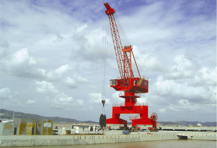 ODM/OEM service portal crane with B.V certification