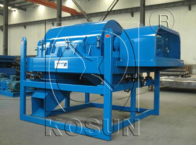 Oilfield drilling mud horizontal centrifuge